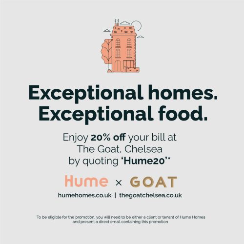 The GOAT Chelsea x Hume Homes